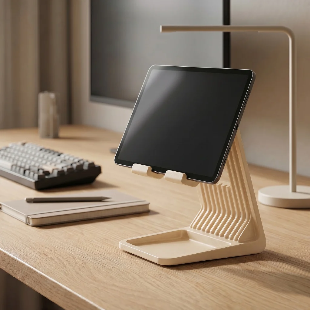 Lira – stalak za tablet bež